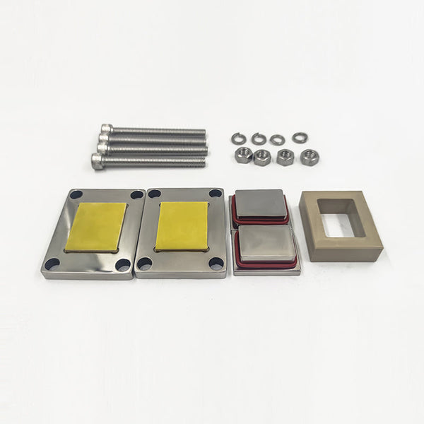 Pressure jig and square testing cell kit for solid-state battery, Model GT05 Laborxing