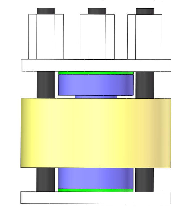 Standard pressure jig and testing cell kit for solid-state battery, Model GT01 CG (Copy) Laborxing