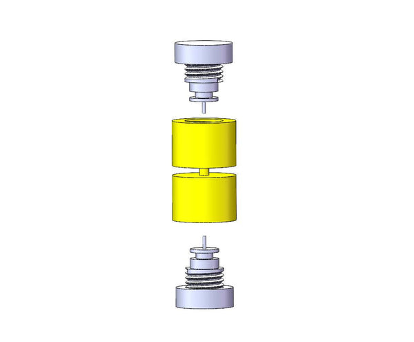 Microscopic testing cell for solid-state battery, Model GT08 Laborxing