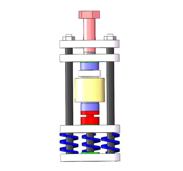 Standard pressure jig and testing cell kit for solid-state battery, Model GT04 Laborxing