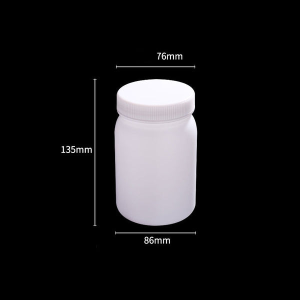 Wide mouth bottles with screw cap, Plastic PE, capacity 50 ml to 2.000 ml Laborxing