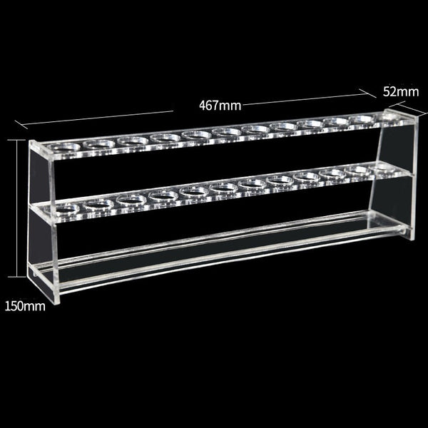Colorimetric tube plastic stand, slots 6 to 12, for volume 25 to 100 ml Laborxing
