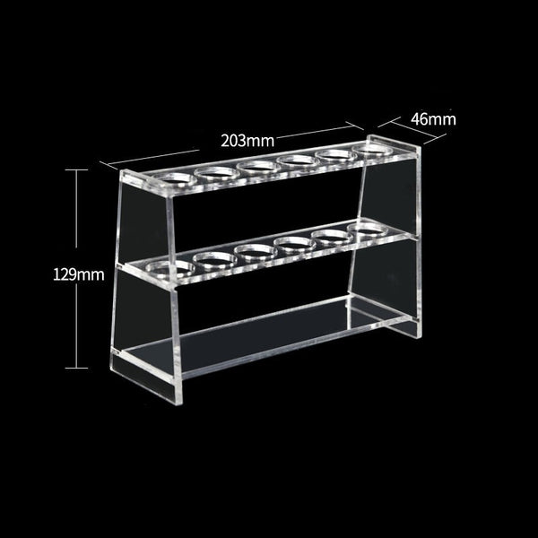 Colorimetric tube plastic stand, slots 6 to 12, for volume 25 to 100 ml Laborxing