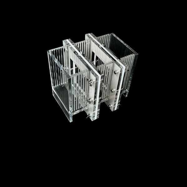 Electrochemical reactor with in/outlet for Wastewater treatment, capacity 300 to 1000 ml Laborxing