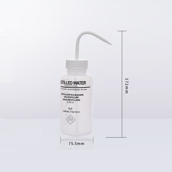 Wash bottles, Plastic PE, capacity 250 ml to 500 ml Laborxing