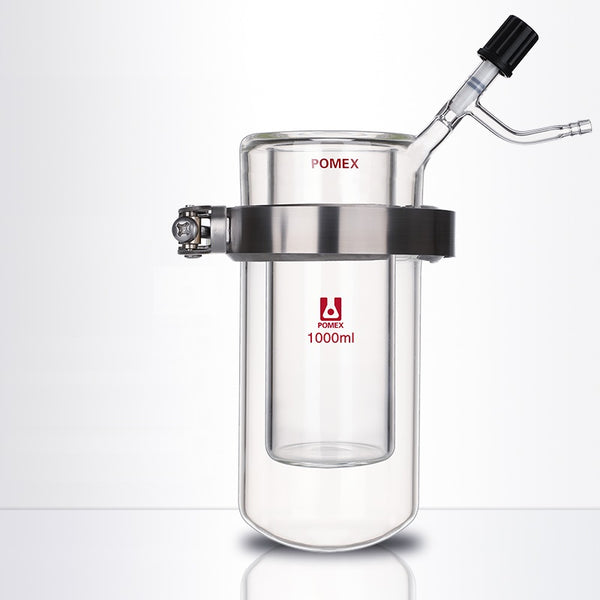 Vacuum sublimation apparatus with high vacuum valve, capacity 250 to 2.000 ml Laborxing