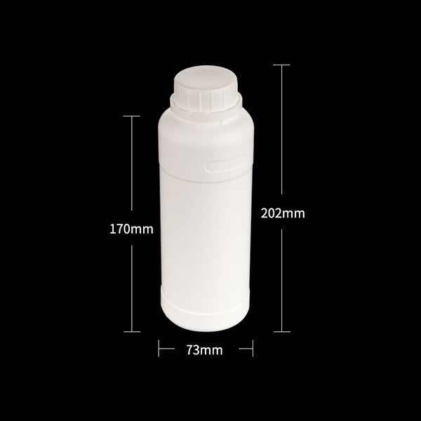 HDPE wide mouth bottles, capacity 100 ml to 1.000 ml Laborxing