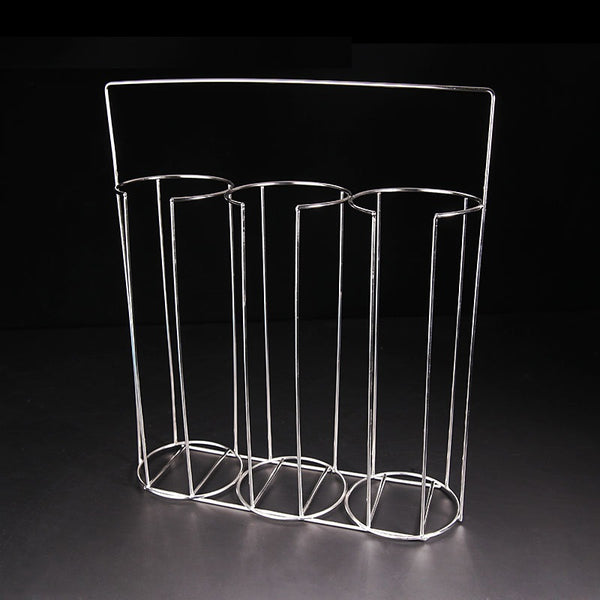 Petri dish stands for diameter 60 mm to 90 mm, stainless steel Laborxing