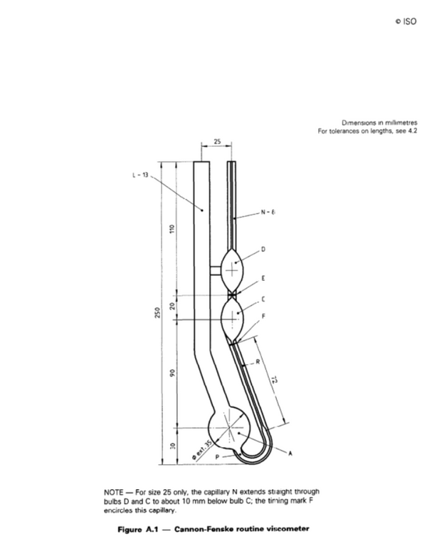 Cannon-Fenske routine viscometer, ISO 3105 Laborxing