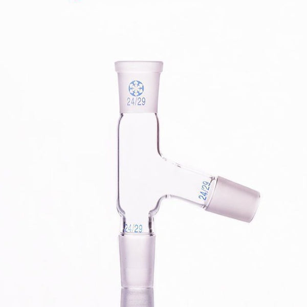 Distilling adapter with 75° side tube and joint Laborxing