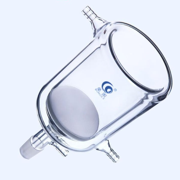 Double jacketed nutsche filter with frit and joint, 100 ml to 1.000 ml Laborxing