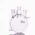 Double jacketed four-necked round-bottom flask, capacity 500 to 50.000 ml Laborxing