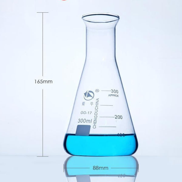 Erlenmeyer flask, wide neck, 50 ml to 5.000 ml Laborxing
