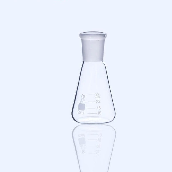 Erlenmeyer flask with ground glass joint, 25 ml to 10.000 ml Laborxing