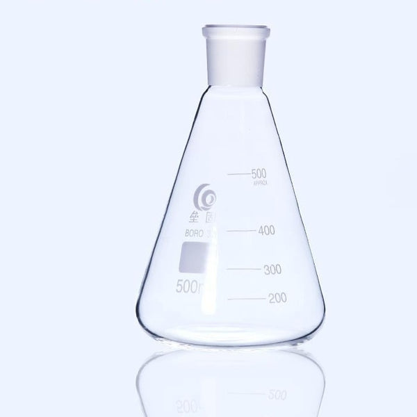 Erlenmeyer flask with ground glass joint, 25 ml to 10.000 ml Laborxing