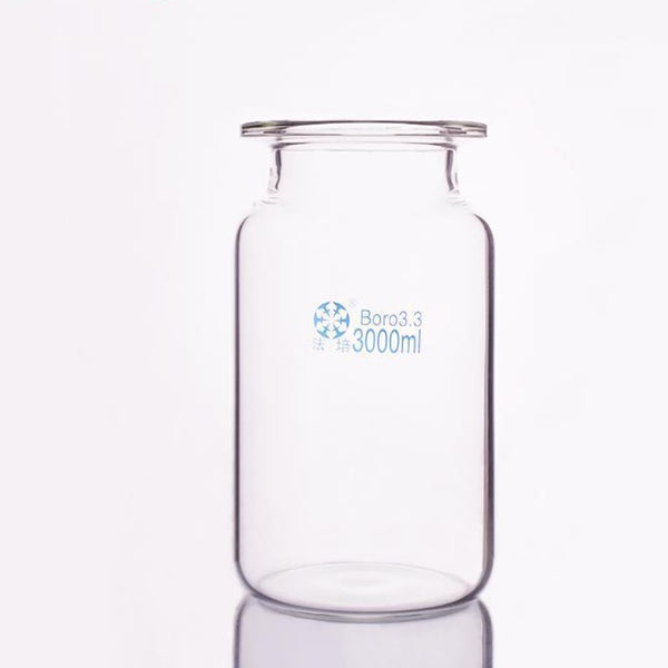 Flat bottom cylindrical reaction vessel , flange diameter DN 100 to DN 200, capacity 1.000 to 10.000 ml Laborxing