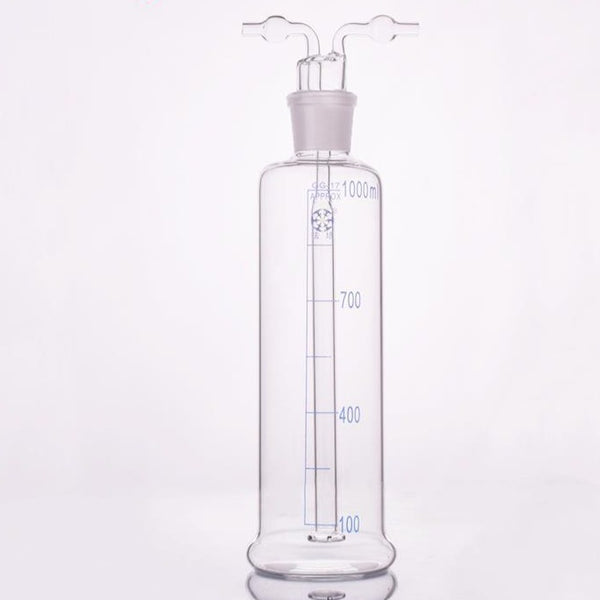 Gas wash bottle acc. to Müncke, graduated, 250 to 1.000 ml Laborxing
