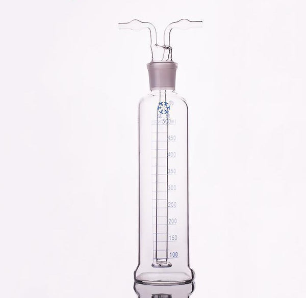 Gas wash bottle acc. to Müncke, graduated, 250 to 1.000 ml Laborxing