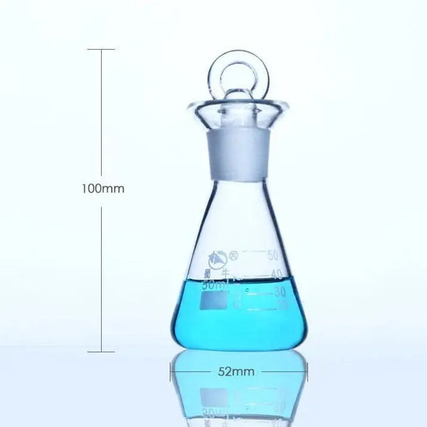 Iodine determination flask, 50 ml to 1.000 ml Laborxing