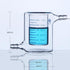 Electrochemical cell with water jacket, graduated, capacity 50 ml to 5000 ml Laborxing