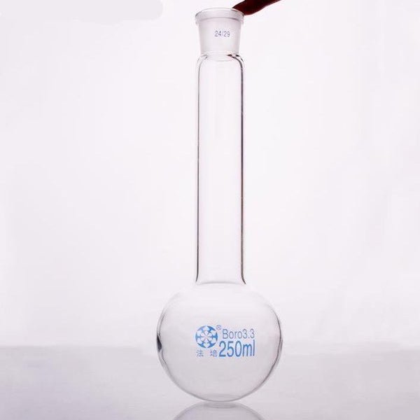 Round bottom flask with long neck and joint, 25 to 3.000 ml Laborxing