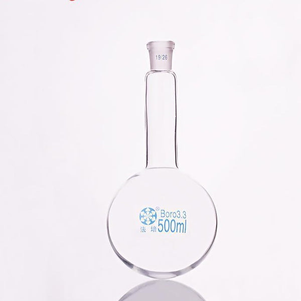 Round bottom flask with long neck and joint, 25 to 3.000 ml Laborxing