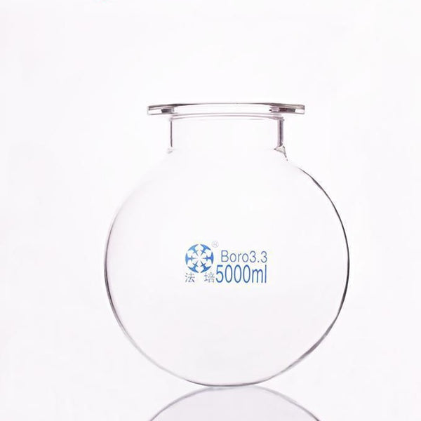 Spherical reaction vessel, flange diameter DN 100 to DN 200, capacity 1.000 to 20.000 ml Laborxing