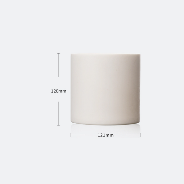 Cylindrical alundum crucible, capacity 5 to 1.000 ml Laborxing