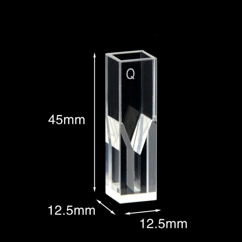 UV quartz sub-mirco cuvette, lightpath 10 mm