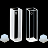 UV-Makroküvetten mit PTFE-Deckel, Schichtdicke 10 mm Laborxing