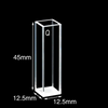 UV Macro cuvettes with PTFE lid, lightpath 10 mm Laborxing