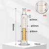 Cilindro mezclador de doble camisa, capacidad de 100 a 2.000 ml Laborxing