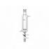 Double solid-phase peptide synthesis vessel with joint and PTFE stopcock, capacity 100 to 2000 ml Laborxing