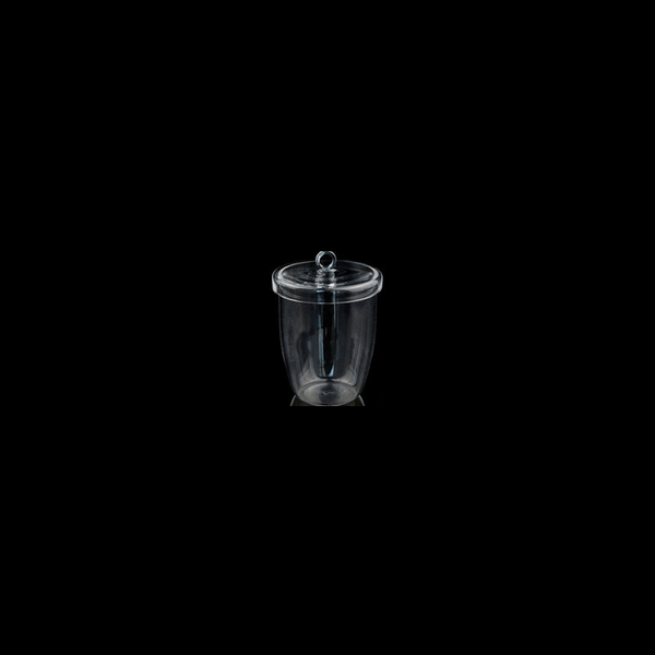 Quarztiegel mit Deckel, Fassungsvermögen 5 bis 300 ml Laborxing