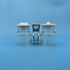 Dual chamber H-cell membrane electrochemical reactor for Wastewater treatment, capacity 400 to 800 ml Laborxing