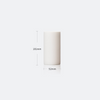 Cylindrical alundum crucible, capacity 5 to 1.000 ml Laborxing