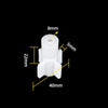 PTFE Stirring propeller with 4 blades, for Ø 8 mm shaft Laborxing