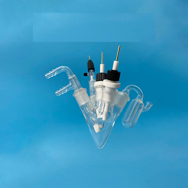 5 holes low volume electrochemical cell Kit, capacity 20 to 50 ml