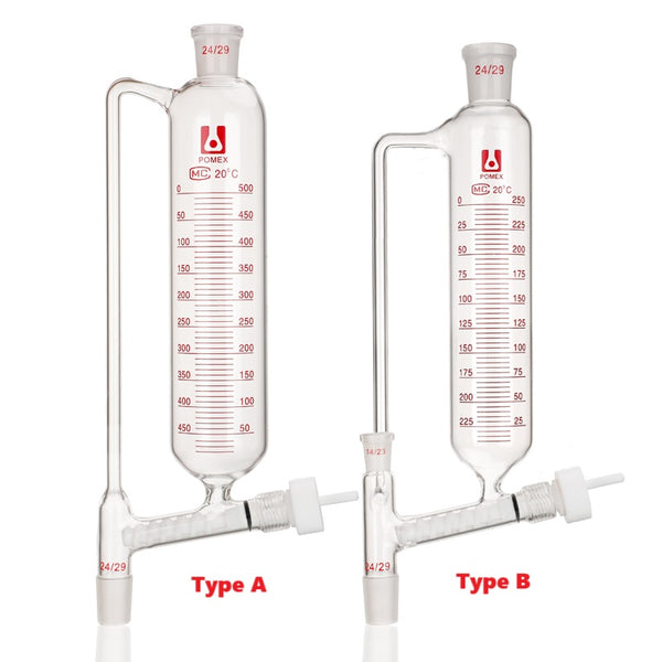 Funil de adição de pó, capacidade 100 a 1.000 ml Laborxing