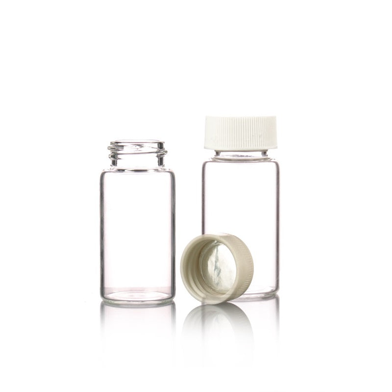 Glass liquid scintillation vials, volumes 7 to 20 ml