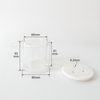 Standard electrochemical cell with water jacket, capacity 30 to 300 ml Laborxing