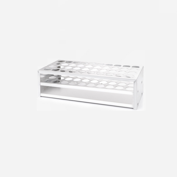 40 slots Test tube stand, aluminum Laborxing