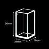 Optical glass macro volume cuvette , lightpath 22 mm, 5 clear windows Laborxing