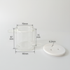 Standard electrochemical cell with water jacket, capacity 30 to 300 ml Laborxing