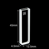 IR Micro Fluorescence cuvette with PTFE lid,with PTFE lid,2 clear windows Laborxing