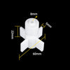 PTFE Stirring propeller with 4 blades, for Ø 8 mm shaft Laborxing