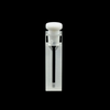 Cuvette de largeur étroite en quartz UV avec bouchons en PTFE, 2 fenêtres transparentes Laborxing
