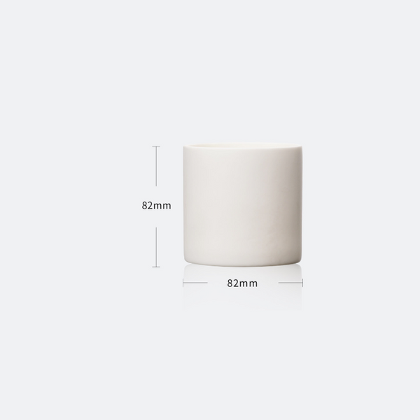 Cylindrical alundum crucible, capacity 5 to 1.000 ml Laborxing