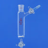 Embudo Schlenk con frita y llave de paso lateral, capacidad de 60 a 200 ml Laborxing