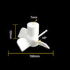 PTFE Stirring propeller with 4 blades, 45° pitched, for Ø 8 mm shaft Laborxing